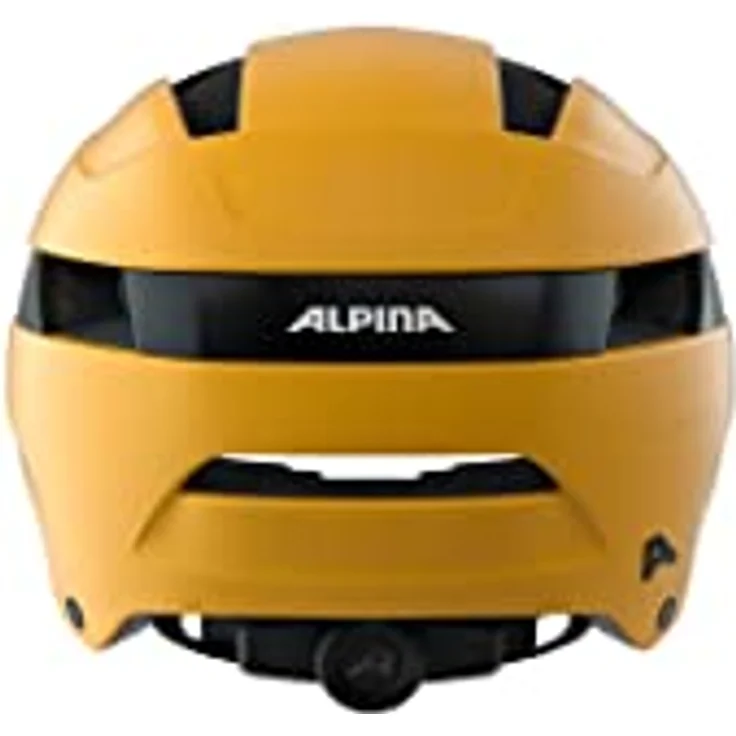 ALPINA SOHO - Extrem Robuster, Leichter & Individuell Anpassbarer Urban Fahrradhelm Für Erwachsene, burned-yellow matt, 51-56 cm – Bild 4