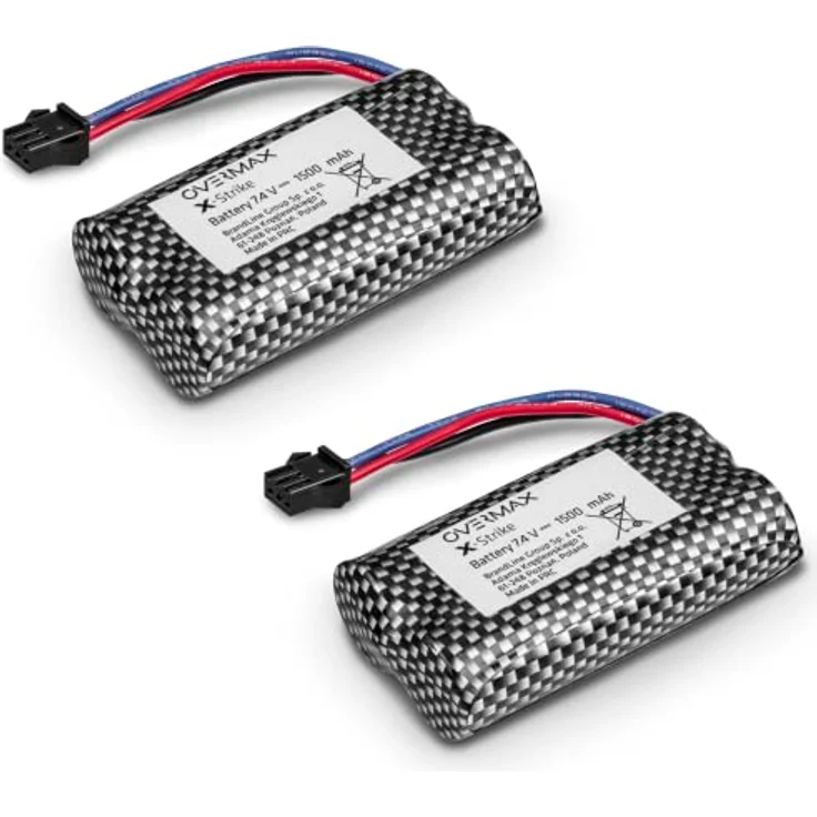 Overmax X-Strike Ferngesteuertes RC-Auto für Kinder, Off-Road-Fahrzeug 1:16, Geschwindigkeit bis zu 45 km/h, Reichweite bis zu 100 m, Antrieb 4WD, 2 Batterien 1500 mAh – Bild 3