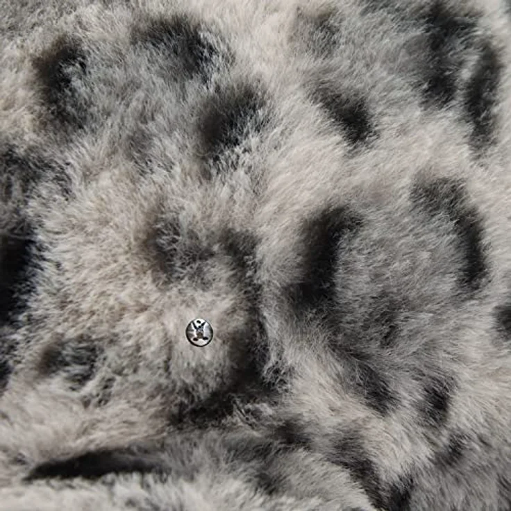 Kuscheltiere.biz Seehund Kuscheltier Robbe gefleckt Seeleopard Plüschtier Norwin - Extra kuschlig und detailreiches Design - Braun – Bild 5