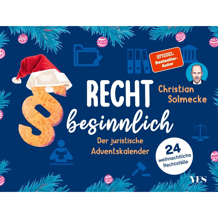 Sonstige Verlage Recht besinnlich: Juristischer Adventskalender mit 24 weihnachtlichen Rechtsfällen von Christian Solmecke – Bild 1
