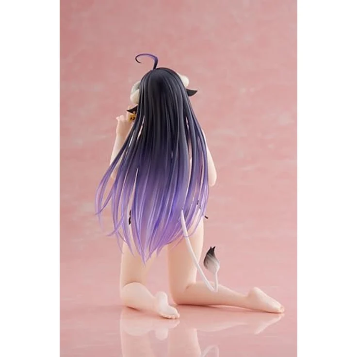Taito Overlord Desktop Cute Figure - Albedo (Cow-Print Swimsuit Ver.), Sammelfigur mit Standfuß, offiziell lizenziert – Bild 3