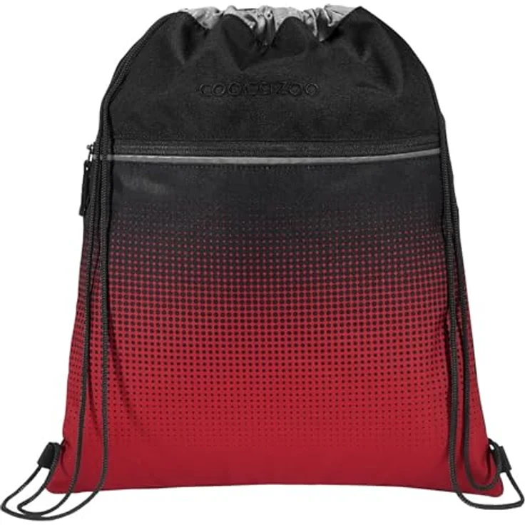 coocazoo Sporttasche Turnbeutel, 10 Liter (1-tlg) für Kinder, mit Reflexstreifen, bunt – Bild 2
