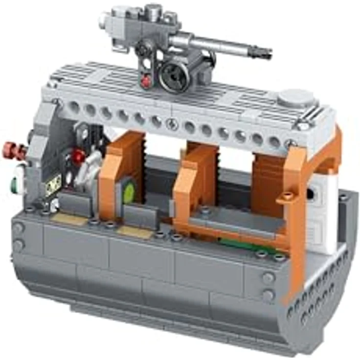 Revell U-Boot Das Boot - Modellbausatzt mit 6.483 Teilen, detailgetreue Umsetzung, inklusive Filmplakat – Bild 4