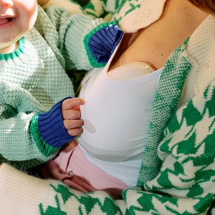 Tommee Tippee Made for Me, Elektrische tragbare Milchpumpe, freihändig, 1 Massage- und 8 Express-Modi, 4 Stunden Akkulaufzeit, leise und kompakt – Bild 3