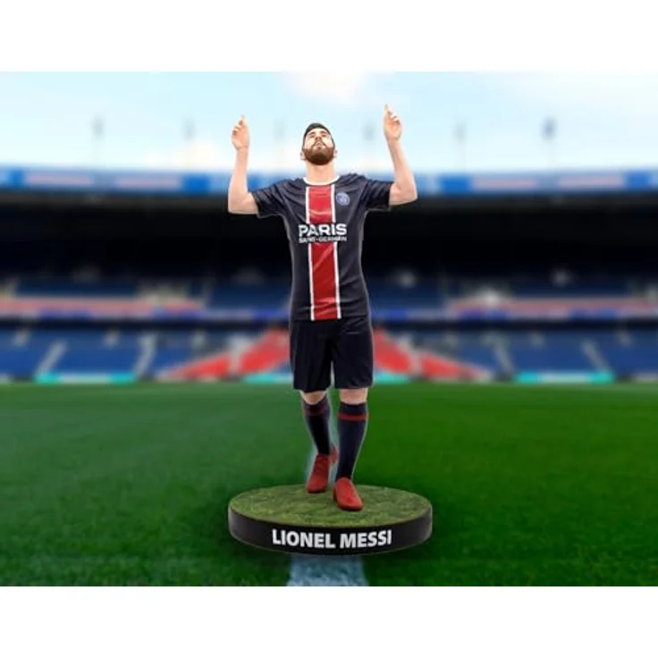SoccerStarz Football's Finest - Lionel Messi Statue, 1:3 Sammelfigur in PSG Heimtrikot, 60 cm, limitierte Auflage – Bild 2