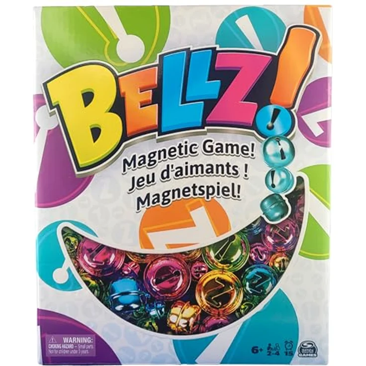 Spin Master Games Bellz - Das anziehende Magnetspiel für die ganze Familie, mit Neoprentasche, 2-4 Spieler ab 6 Jahren – Bild 1