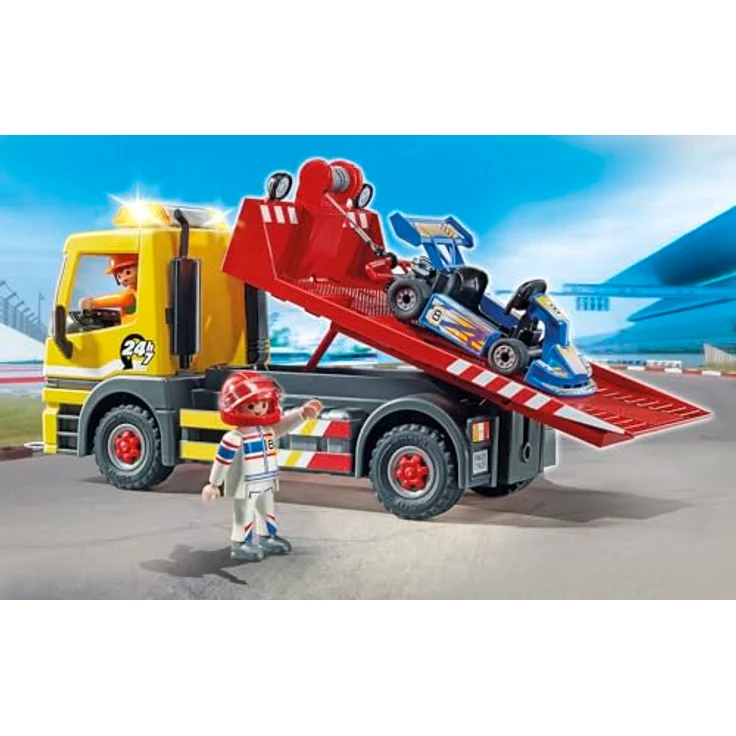 Playmobil® Konstruktions-Spielset Abschleppdienst (71429), City Life, (54 St), mit Licht – Bild 4