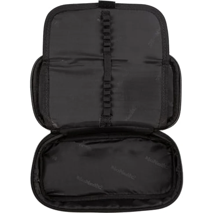 McNeill Federmäppchen Etui Box CAMPUS WOW, Polyester, Reißverschluss mit Zipper, inkl. Stiftschlaufen und Innenfach, blau – Bild 4
