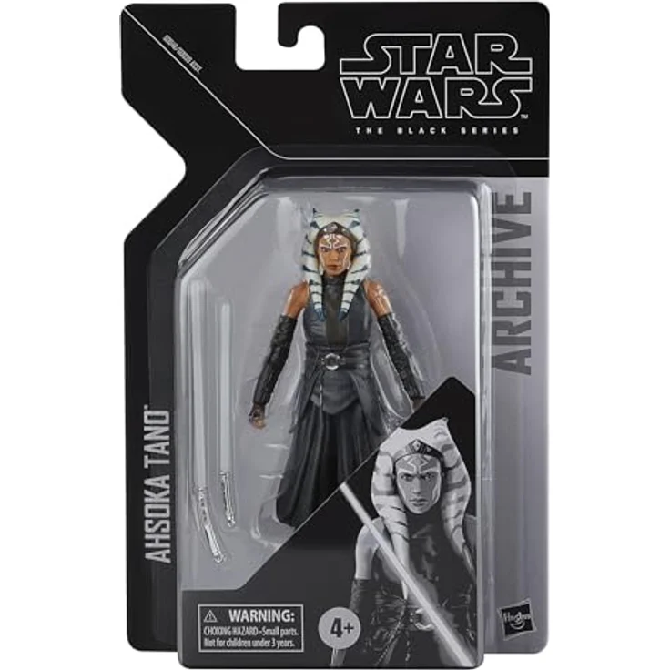 Star Wars The Black Series Archive Collection Ahsoka Tano, Action-Figur (15 cm) mit beweglichen Gelenken und Lichtschwertern zum Sammeln – Bild 4