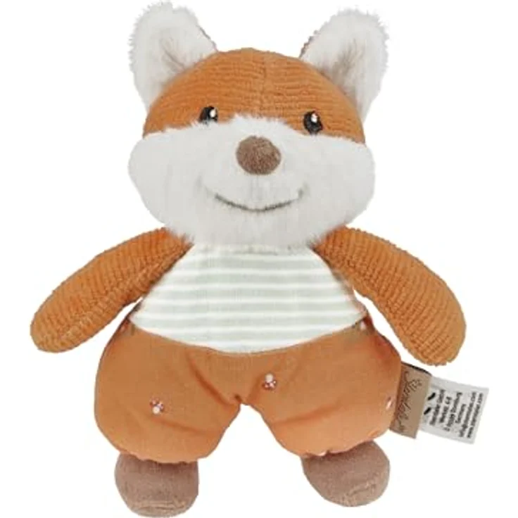 Sterntaler Kuscheltier Fuchs Filou S, Rost, mit integrierter Rassel und pflegeleichtem Material – Bild 3