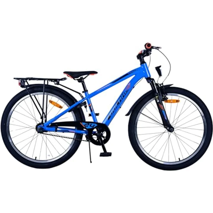 Volare Jugendfahrrad Cross, 3 Gang, Nabenschaltung, 24 Zoll, blau – Bild 1