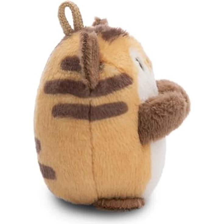 NICI Kuscheltier Tiger Tiggy 5cm beige, weiches Plüschstofftier mit Loop für Schlüsselanhänger, ideal zum Kuscheln und Spielen, Geschenkidee für Kinder & Erwachsene – Bild 2