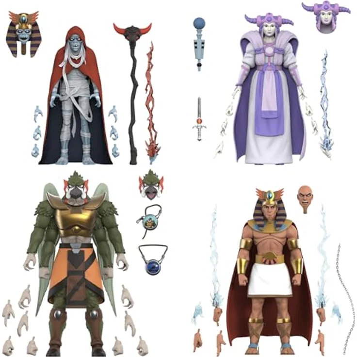Super7 Thundercats Ultimates! Wave 15 Wizz-Ra, 18 cm detailreiche Actionfigur für Sammler – Bild 4