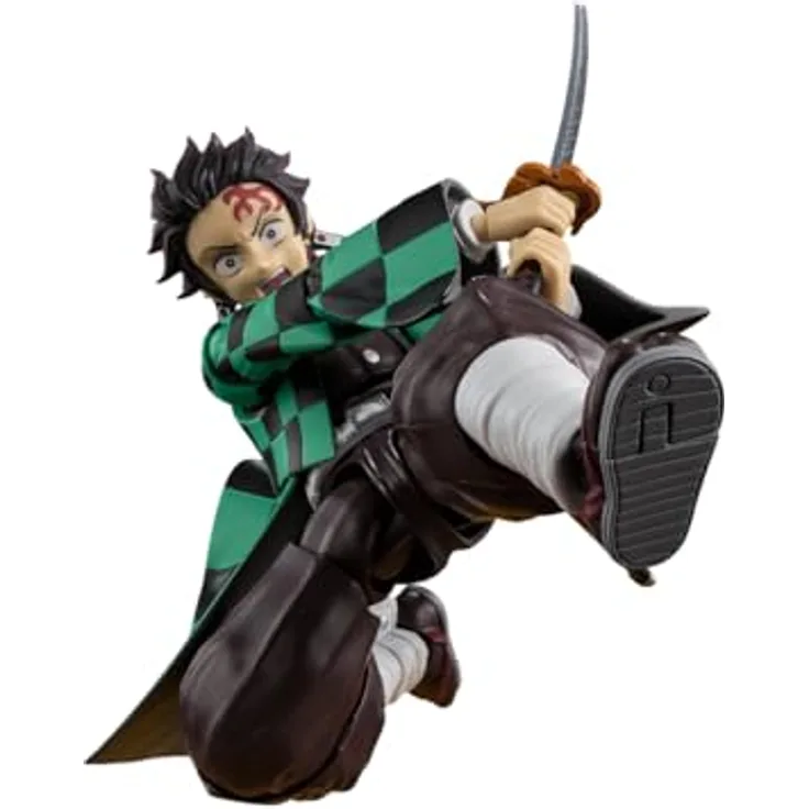 BANDAI SPIRITS Demon Slayer S.H.Figuarts Actionfigur Tanjiro Kamado, The Final Battle in the Infinity Castle, 14 cm, inklusive Zubehör