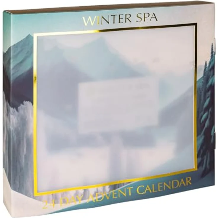 Accentra Winter Spa Adventskalender für Frauen, Wellness-Box mit 24 Beauty-Überraschungen, 40 x 4.7 x 40 cm – Bild 3