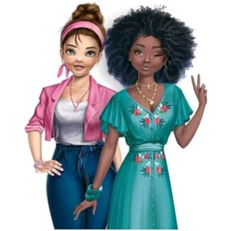 Ravensburger Looky Midi Urban Style F, Malvorlagen mit 4-stufigem Lichtzoom und über 30 Outfit-Kombinationen – Bild 3