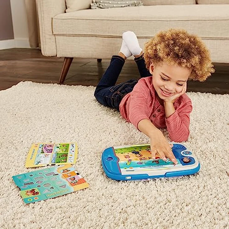 VTech PAW Patrol Ryders Lern-Pup-Pad – Lernpad mit den Original Stimmen aus der Serie und Lerninhalten mit den Themen Alphabet und Buchstaben, Farben, Zahlen u. v. m. – Für Kinder von 3-7 Jahren – Bild 5