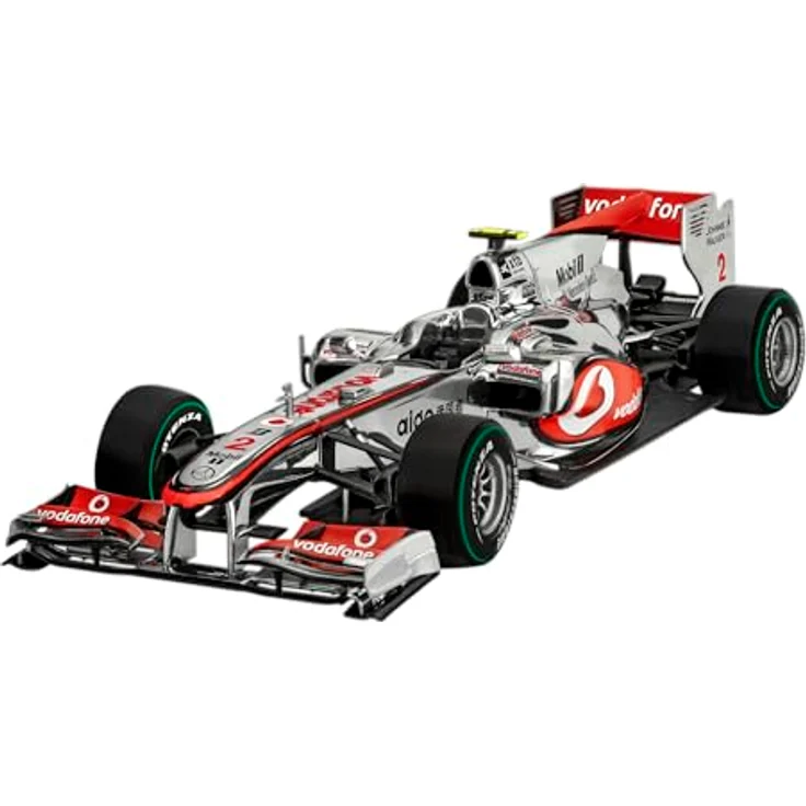 Revell® Modellbausatz McLaren Mercedes MP4-25 Lewis Hamilton, Formel-1-Rennwagen, Maßstab 1:24, 103 Teile, detaillierter Motor, Abziehbilder für Grand-Prix-Rennen – Bild 8
