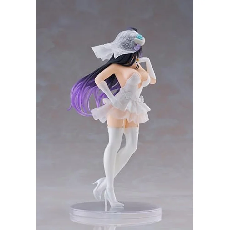 Taito Overlord Coreful Figure Albedo (Wedding Ver.), Sammelfigur mit Standfuß, offizielles Lizenzprodukt – Bild 4