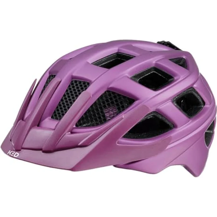 KED Unisex Jugend Kailu Fahrradhelm, Violet Matt, S (49-53cm) – Bild 2