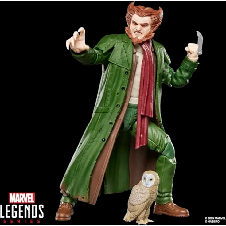 Marvel Legends Series Marvel’s Owl, 15 cm Action-Figur mit 3 Accessoires, von Spider-Man Comics inspiriert, beweglich – Bild 5
