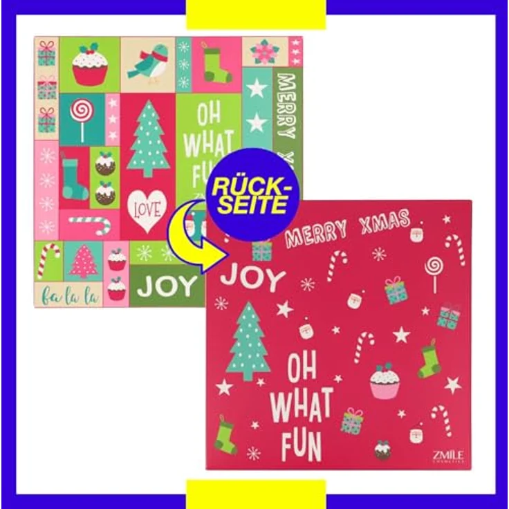 ZMILE COSMETICS Adventskalender Puzzle 'Oh What Fun', vegane Kosmetik (Packung, 24-tlg) – Bild 3