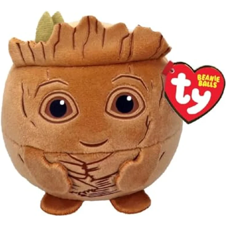 TY Small Marvel Puffies - Groot, niedliches Kuscheltier, Referenznummer TY42563 – Bild 1