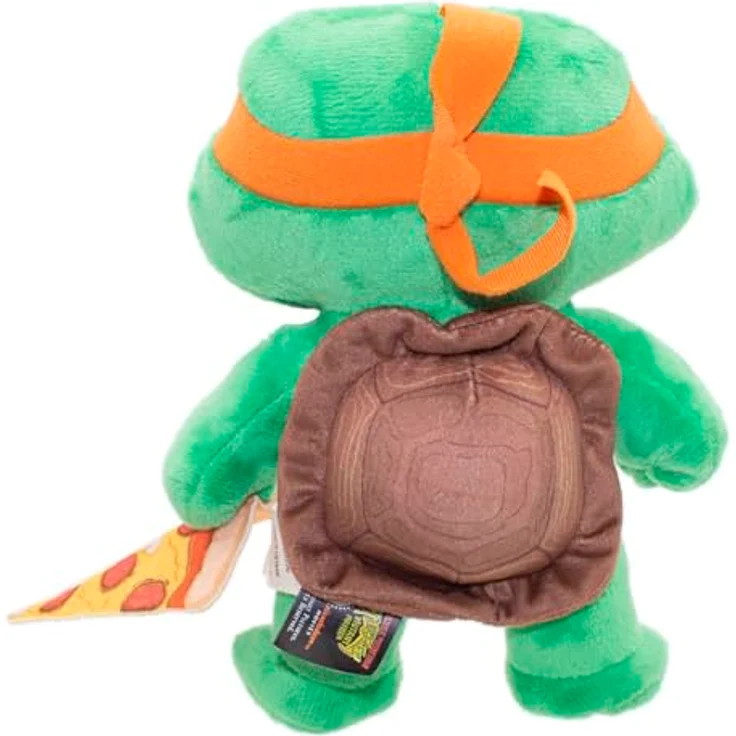 Mattel Teenage Mutant Ninja Turtle Michelangelo, weiche Action-Spielfigur aus kuscheligen Stoffen, geeignet ab 3 Jahren – Bild 3