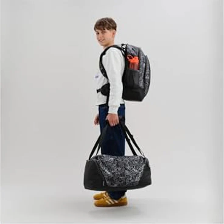 Satch air Schulranzen, gepolstert mit 26L Stauraum, Laptopfach, standfest, Street Ink - Grau – Bild 5