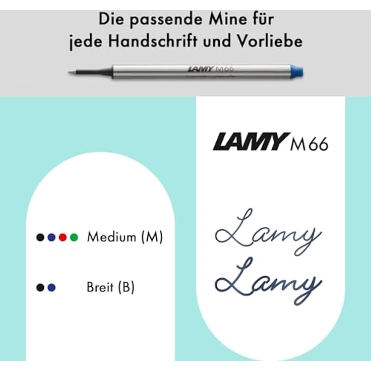 Lamy Roller Lx gold, edler Rollerball mit versenkbarem Clip, inkl. Echtleder-Etui und Geschenkbox – Bild 4