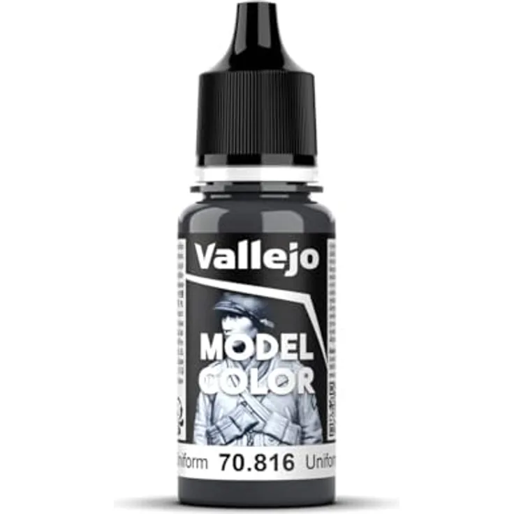 Vallejo Model Color, Acrylfarbe, 17 ml Luftwaffe Uniform WWII, wasserbasierend, ungiftig, nicht brennbar, für Pinselmalerei