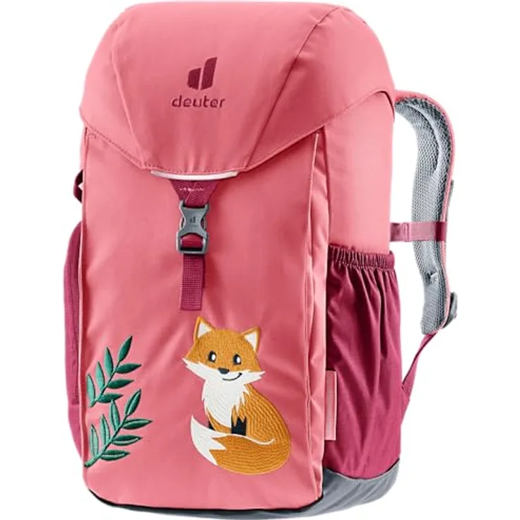 Deuter Waldfuchs 14, Kindergartenrucksack für Waldkindergärten, rosa, robuster Rucksack mit Platz für Trinkflasche und Snacks