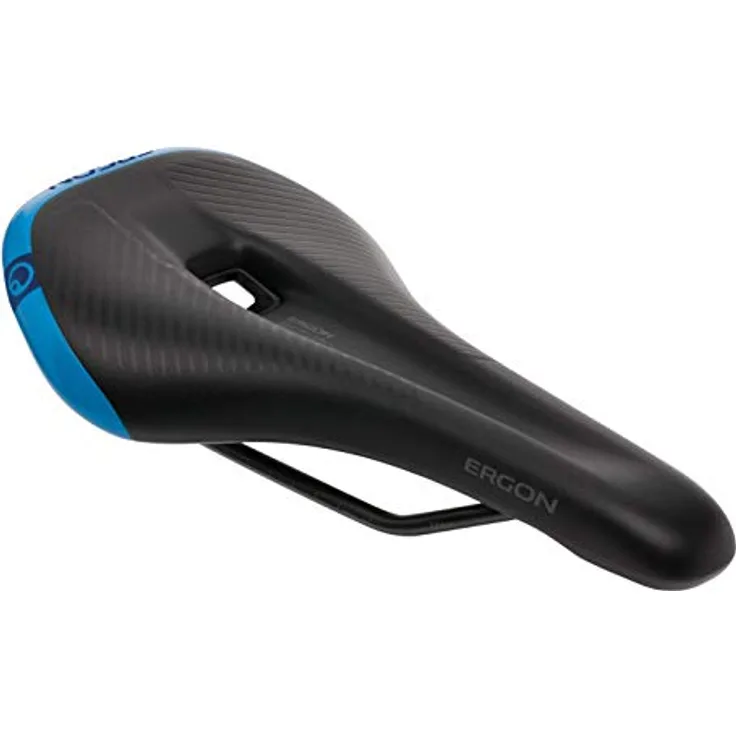 Ergon SM Pro Fahrradsattel, orthoCell-Inlays, Sitzknochenbreite 9-12 cm, Midsummer Blue