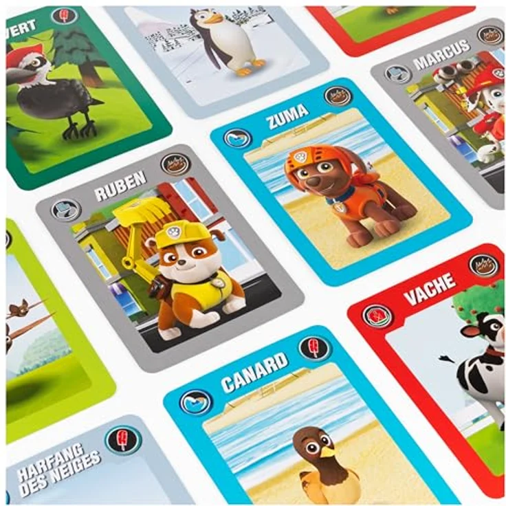 Spin Master Devine Tête Junior, Multilinguales Kartenspiel für Kinder – Bild 3