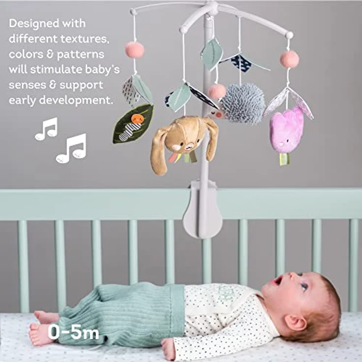 Taf Toys, Babymobile, 13055 Urban Garden Musical Mobile For 0+ Months – Bild 4