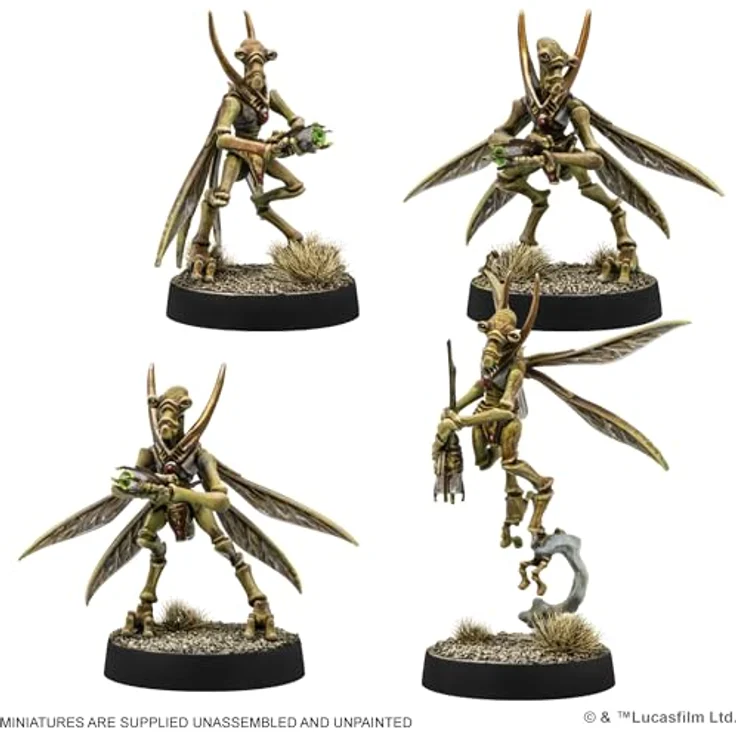Atomic Mass Games Star Wars: Legion – Geonosian Warriors, Einheit-Erweiterung für 2 Spieler, ab 14 Jahren, Mehrsprachig, 120-180 Minuten Spielzeit – Bild 3