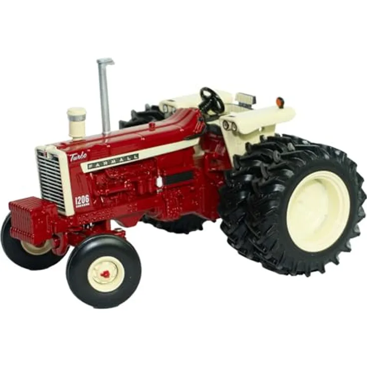 Britains Farm 1:32 Scale Case IH Farmall 1206, Diecast Sammlermodell Traktor mit beweglichen Teilen