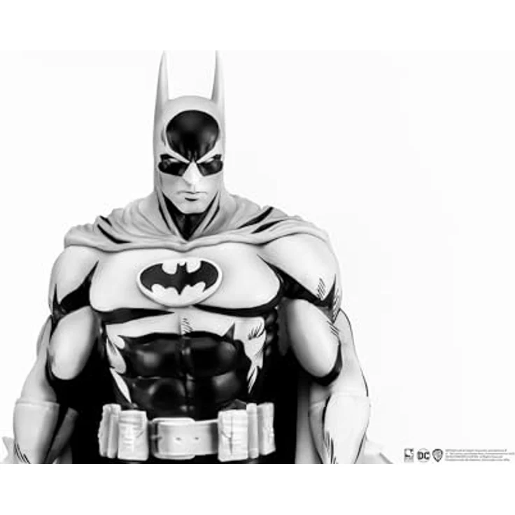 Pure Arts Batman PX PVC Statue 1/8 SDCC 2024, Black & White Version, ca. 27 cm, Sammelfigur mit ansprechender Base – Bild 6