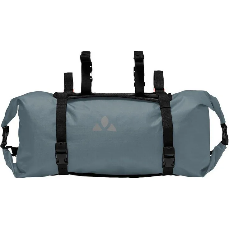 VAUDE Trailfront II Kinderfahrradtasche, wasserdicht, 13 Liter Volumen, grün