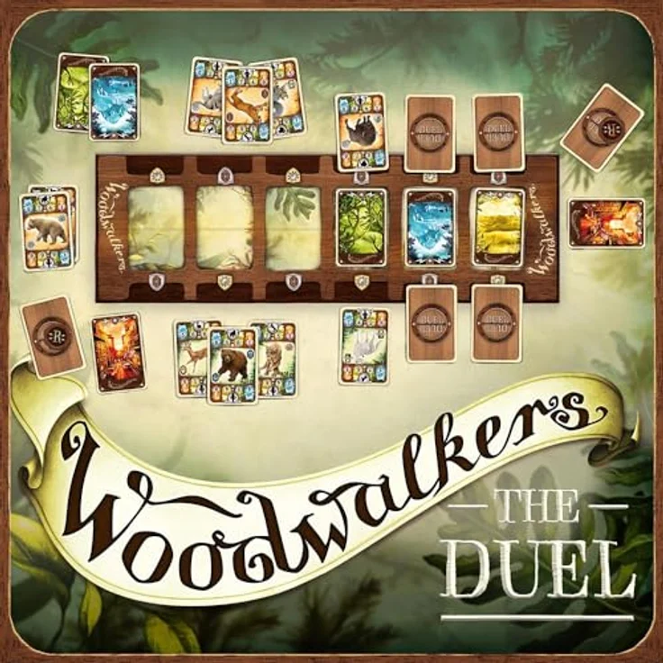 Magellan Woodwalkers - The Duel, Strategiespiel für 2 Spieler, Kampf und Überleben im Gelände – Bild 2