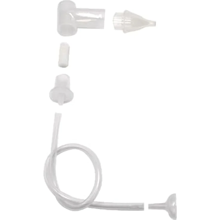 TensCare Nasensauger für Babys, hygienisch mit 3 wiederverwendbaren Ersatzfiltern und BPA-freier Silikonspitze – Bild 2