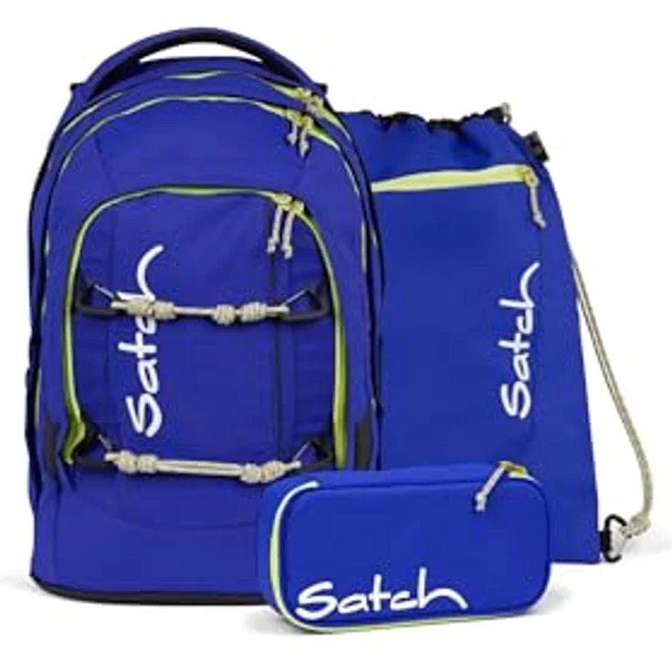 Satch Schulrucksack Pack Adventure Edition, Rucksack aus 100% recyceltem Polyester mit A4-Fächern, höhenverstellbarem Tragesystem und Organizer-Tasche – Bild 1