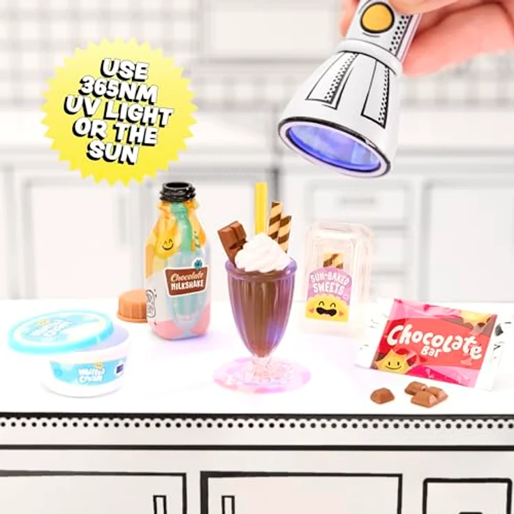 MGA Miniverse Make It Mini Mega Buffet 541301, Spielset mit 8 Rezepten und über 60 Teilen, für Kinder ab 8 Jahren, beschädigt – Bild 3