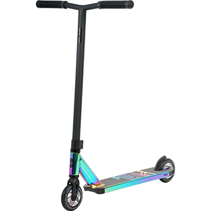 DRIFTWERK DAS ORIGINAL Stunt Scooter DS1.5 Neochrome Rainbow, Freestyle Tretroller für Kinder, robust und stylisch – Bild 2