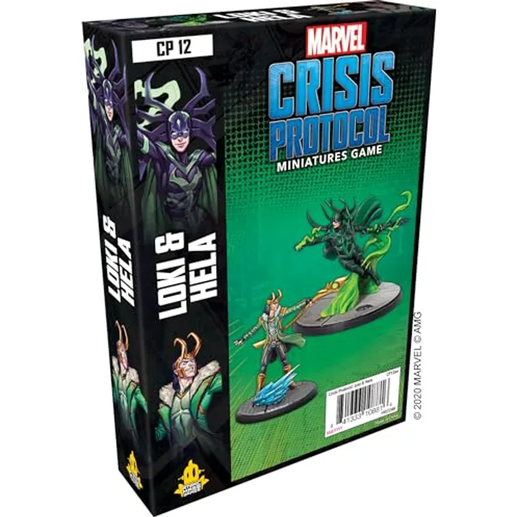 Atomic Mass Games Marvel Crisis Protocol: Loki und Hela - Brettspiel Erweiterung mit neuen Charakteren, Asgardische Helden