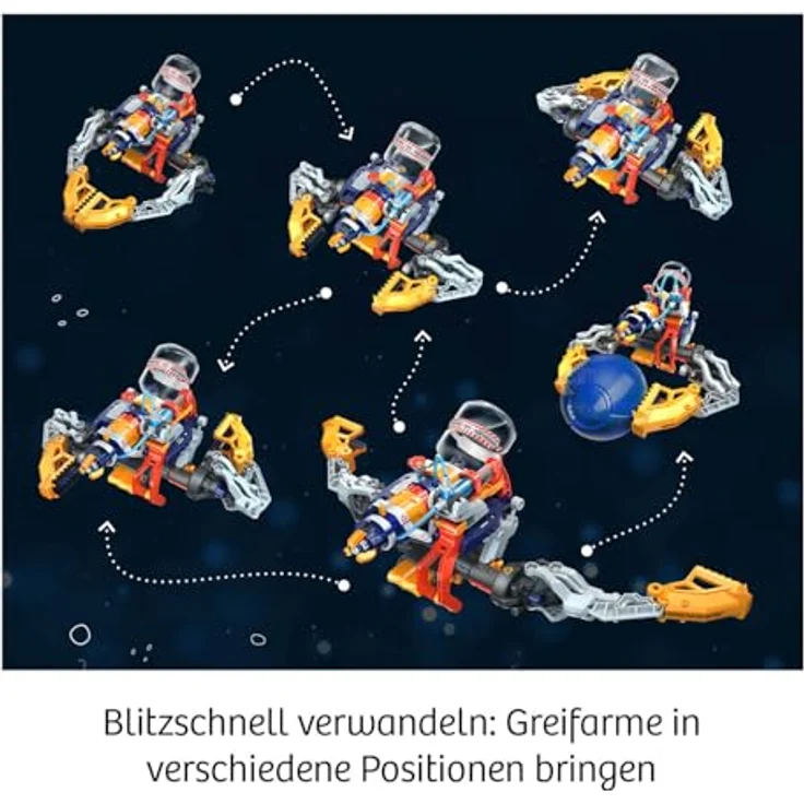 KOSMOS 621254 Cyborg Water-Blaster, 2-in-1 Cyborg Roboter-Hand mit Wasserpistole, auch für Linkshänder geeignet, Experimentierkasten für Kinder ab 10-14 Jahre – Bild 4