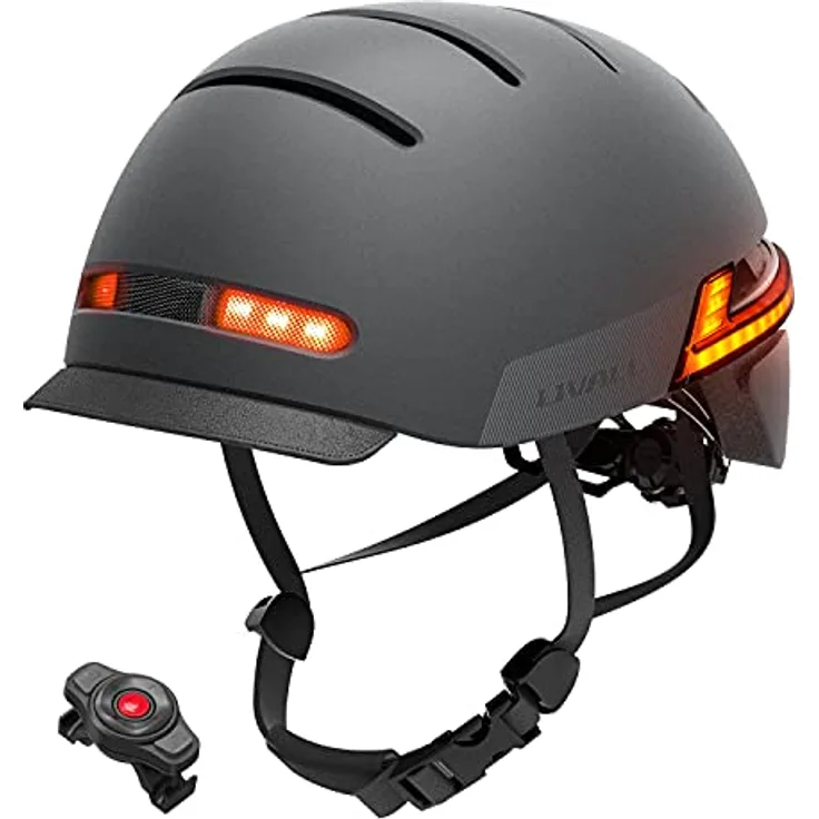 LIVALL Unisex – Erwachsene BH51T Neo Fahrradhelm, schwarz, 54-58cm