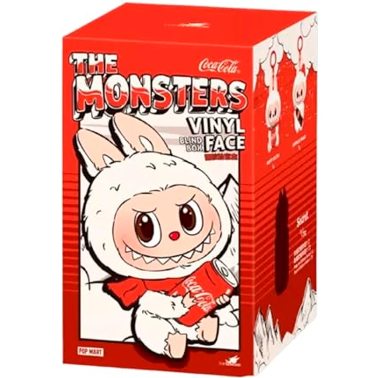 Pop Mart Labubu The Monster, Sammelfigur Coca Cola Special Edition Blind Box, Vinyl, neu/ungeöffnet – Bild 1