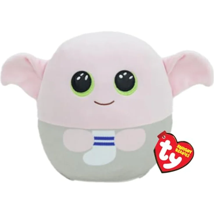 TY Dobby - Harry Potter 10" Squishy Beanie | Soft Plush Toy for Kids | Collectible Cuddly Teddy Baby Stuffed Plushies - Colorful Soft Plush Toy with Official TY Heart – Bild 1