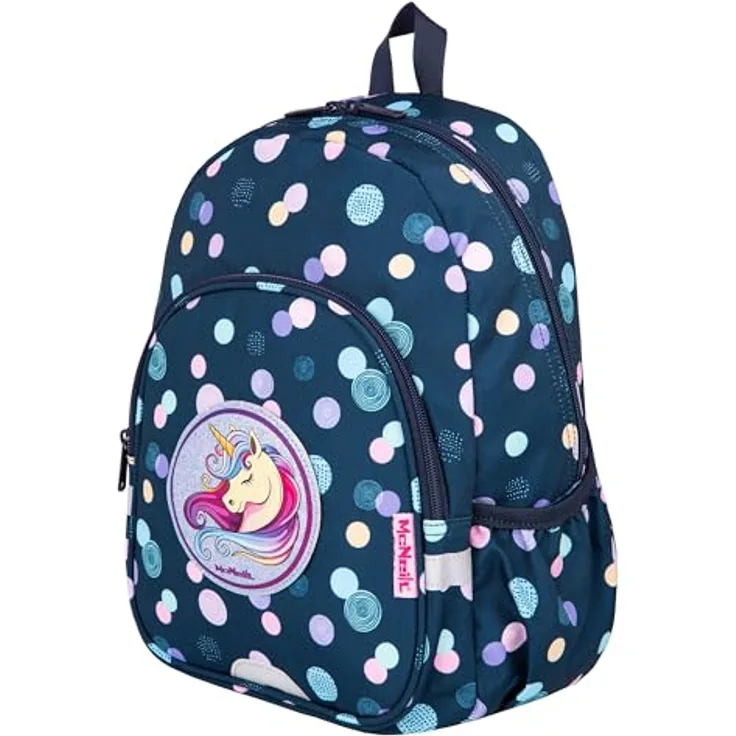 McNeill Toby Kinderrucksack, 35 cm, blau, 100% Polyester, mit 26 cm x 12 cm Abmessungen